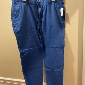 Men’s blue khakis